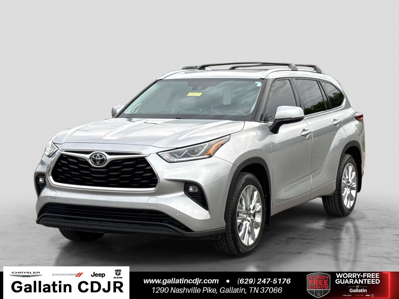 Celestial Silver Metallic 2020 Toyota Highlander SUV / Crossover All-Wheel Drive Automatic