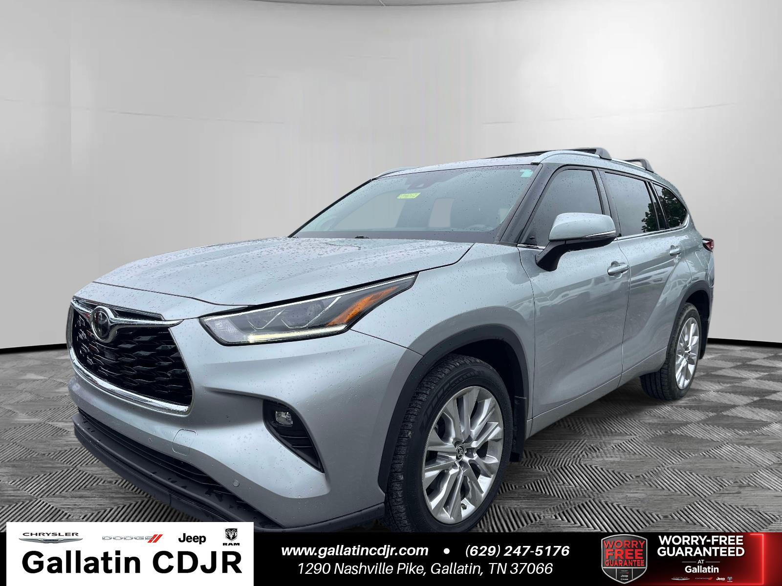 Celestial Silver Metallic 2020 Toyota Highlander Limited AWD SUV / Crossover All-Wheel Drive Automatic