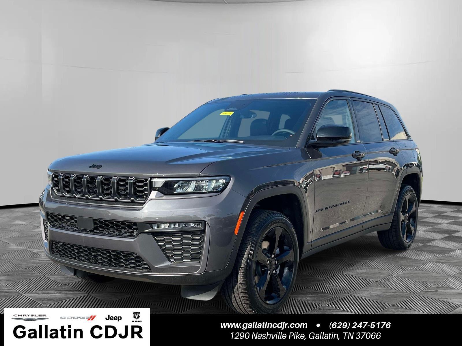 Baltic Gray Metallic Clearcoat 2026 Jeep Grand Cherokee Limited 4WD SUV / Crossover Four-Wheel Drive 8-Speed Automatic