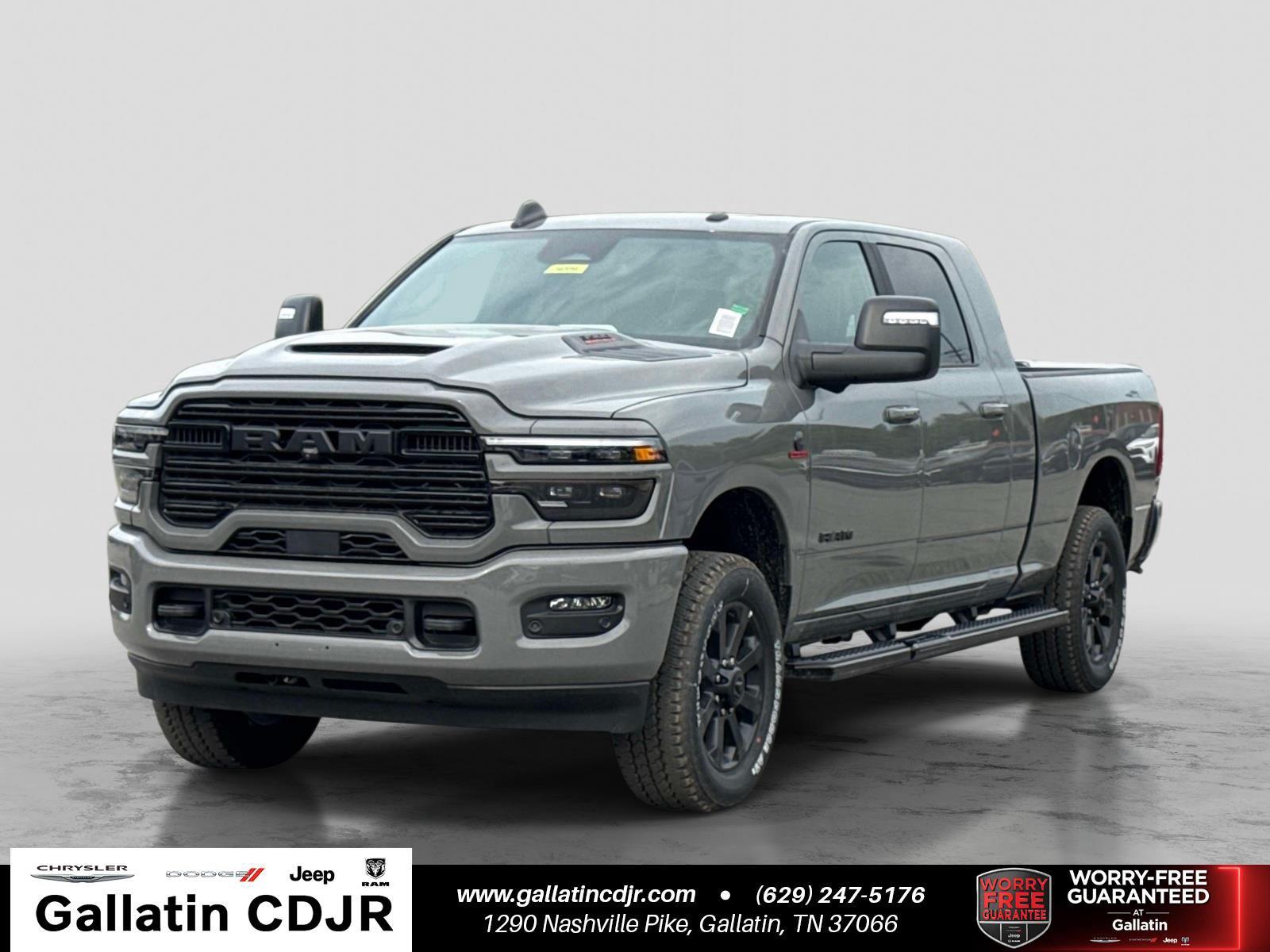Ceramic Gray Clearcoat 2026 RAM 3500 Pickup Truck Four-Wheel Drive 8-Speed Automatic