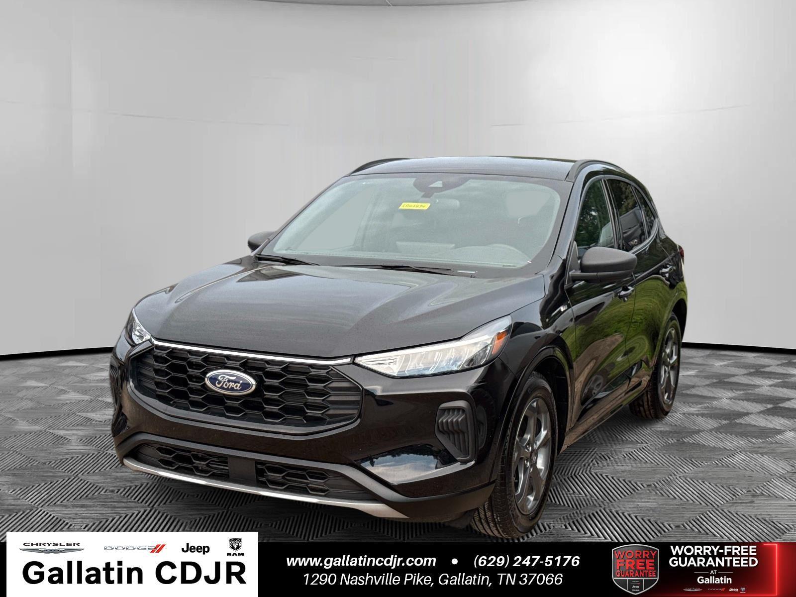 Agate Black Metallic 2023 Ford Escape SUV / Crossover Front-Wheel Drive 8-Speed Automatic