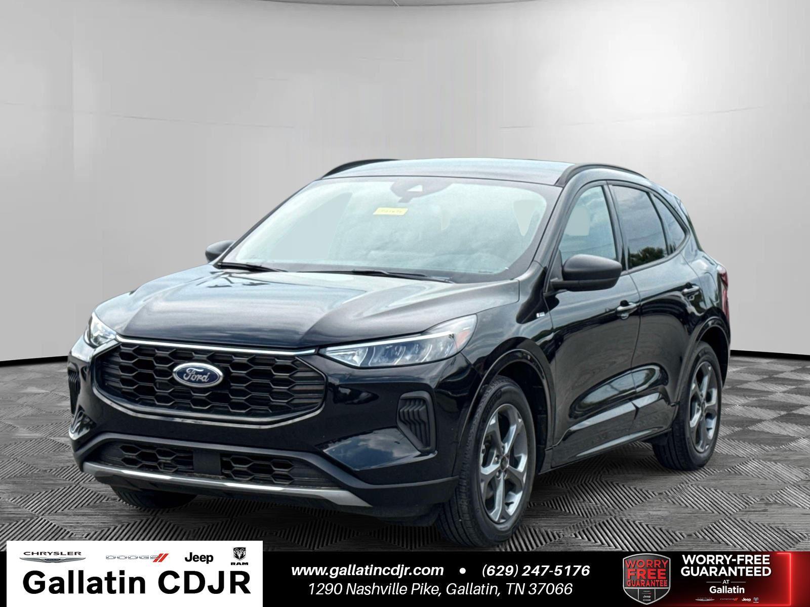 Agate Black Metallic 2023 Ford Escape SUV / Crossover Front-Wheel Drive 8-Speed Automatic