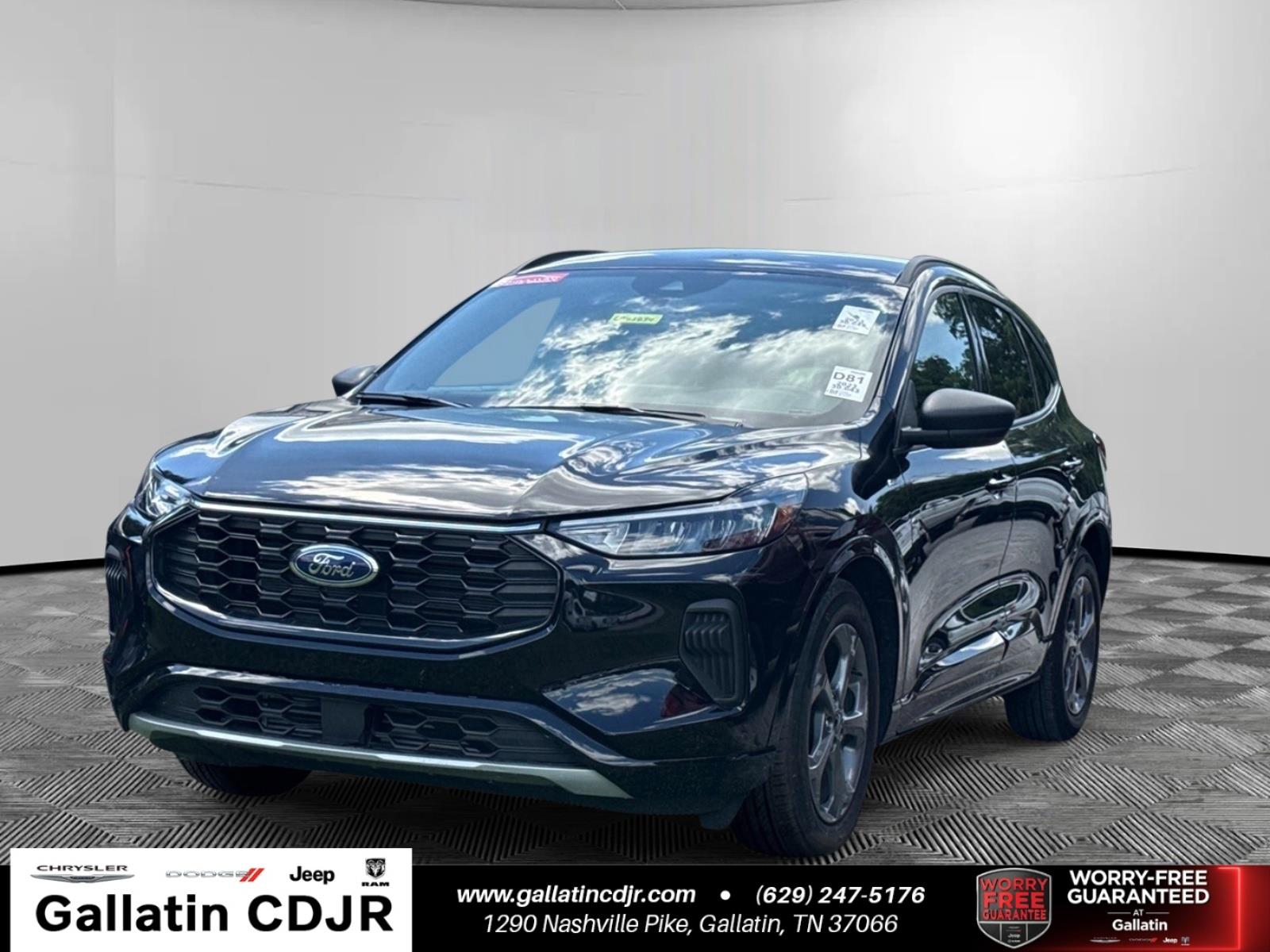 Agate Black Metallic 2023 Ford Escape SUV / Crossover Front-Wheel Drive 8-Speed Automatic