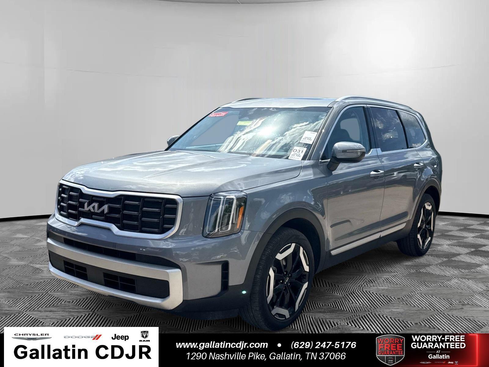 Blue 2025 Kia Telluride SUV / Crossover All-Wheel Drive 