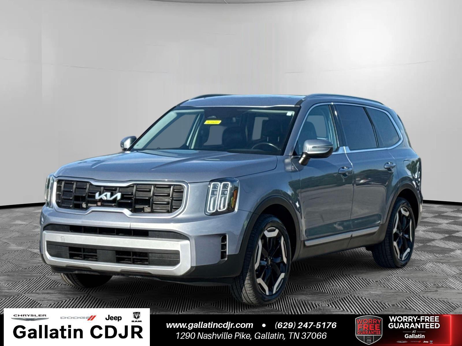 Midnight Lake Blue 2025 Kia Telluride SUV / Crossover All-Wheel Drive Automatic