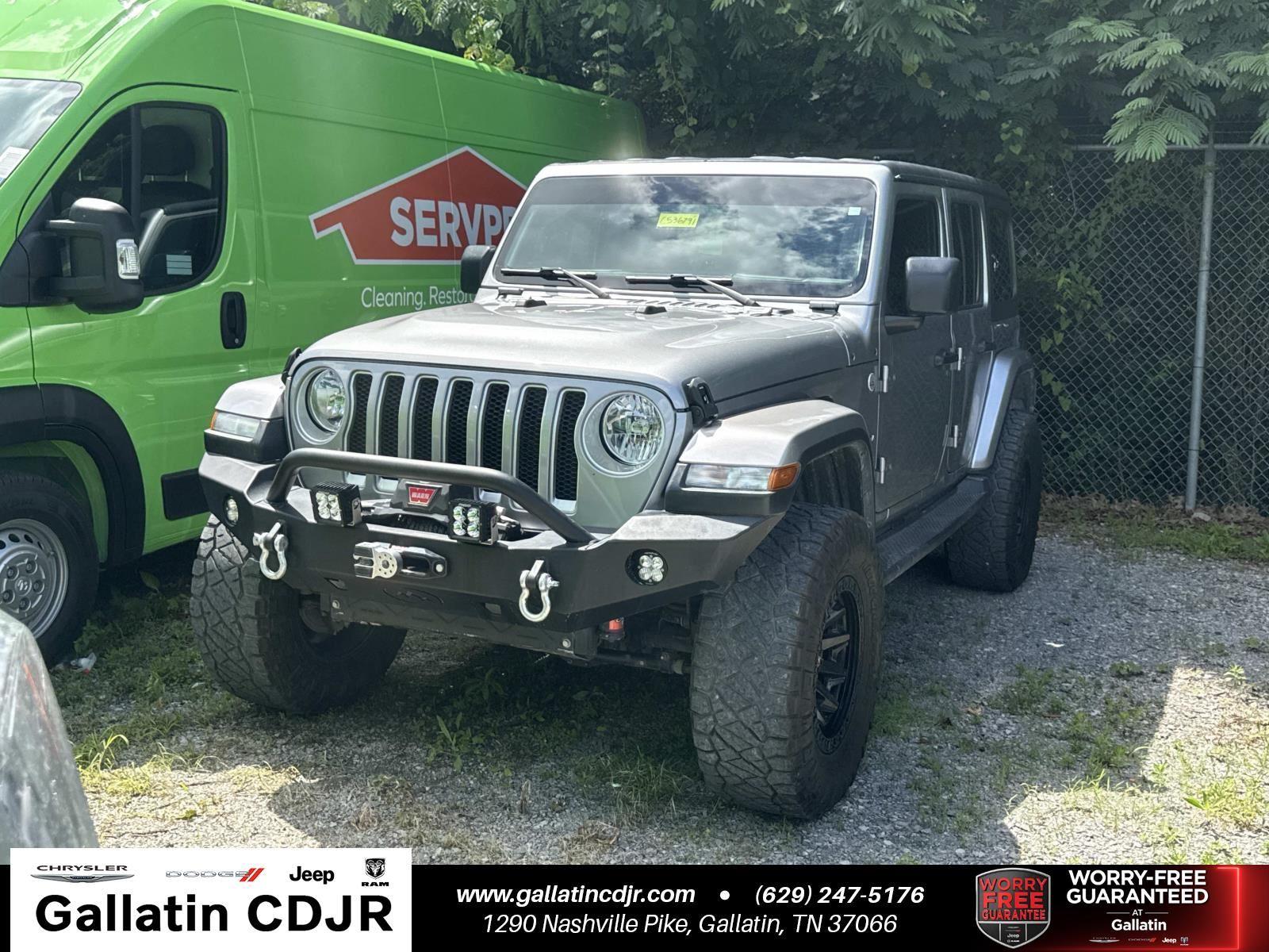 Silver 2019 Jeep Wrangler SUV / Crossover