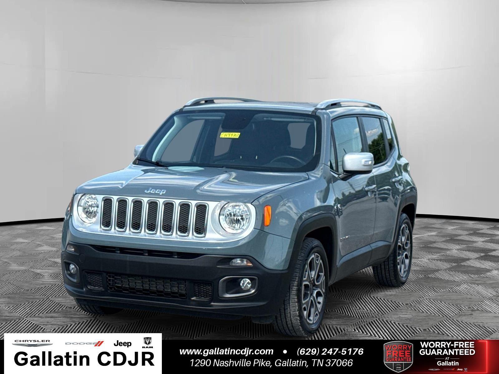  2018 Jeep Renegade SUV / Crossover Front-Wheel Drive 