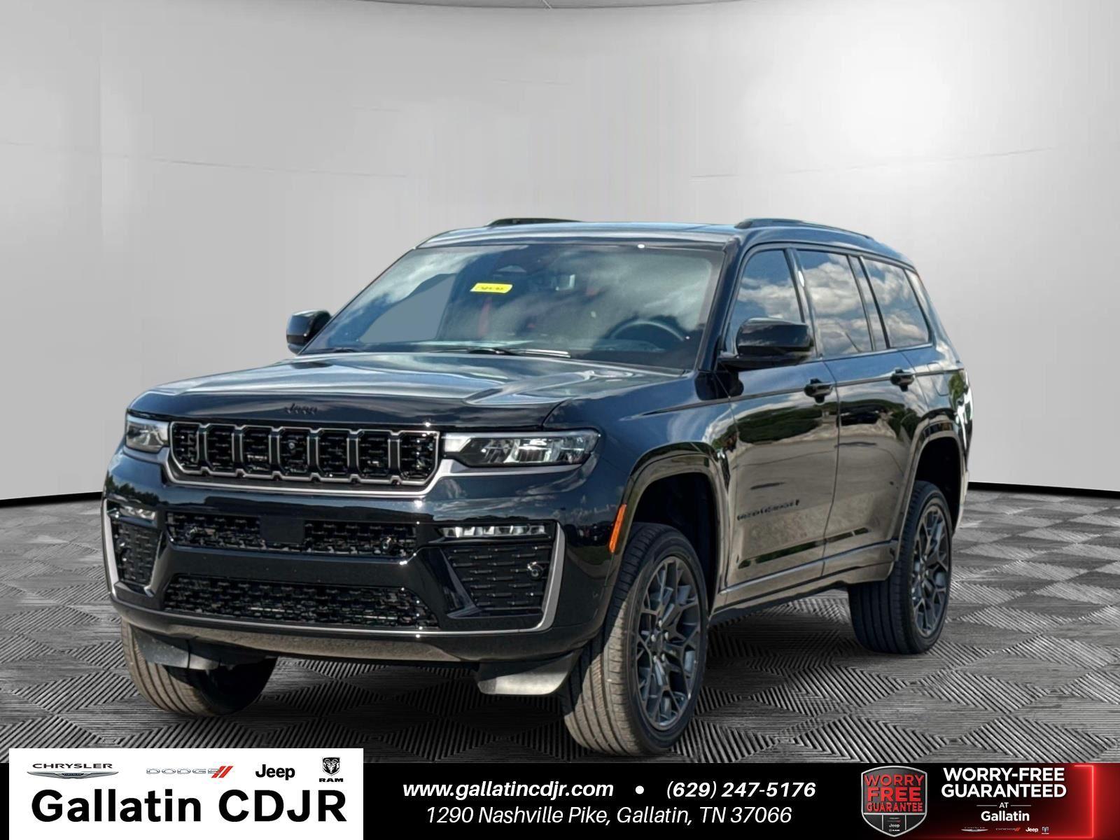 Diamond Black Crystal Pearlcoat 2026 Jeep Grand Cherokee L SUV / Crossover Four-Wheel Drive 8-Speed Automatic