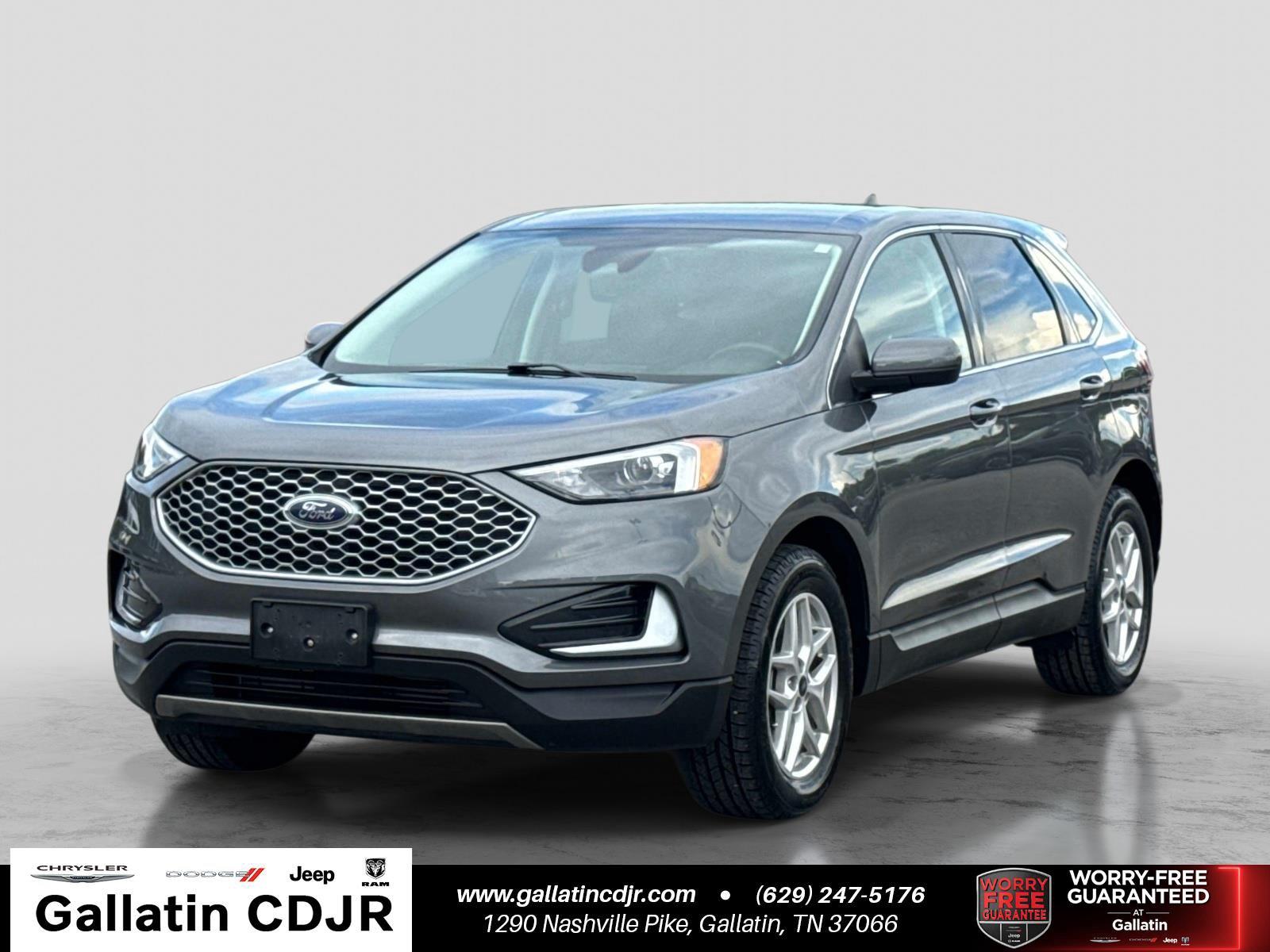 Carbonized Gray Metallic 2024 Ford Edge SUV / Crossover All-Wheel Drive 8-Speed Automatic