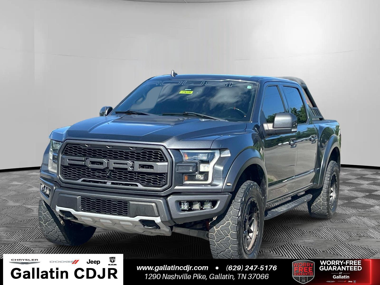 Gray (Magnetic Metallic) 2019 Ford F-150 Pickup Truck Four-Wheel Drive Automatic