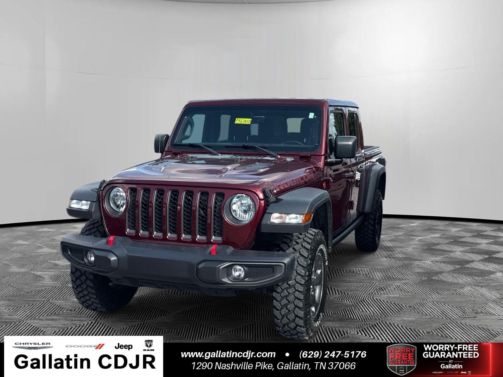 Snazzberry Pearlcoat 2021 Jeep Gladiator Pickup Truck Four-Wheel Drive 8-Speed Automatic