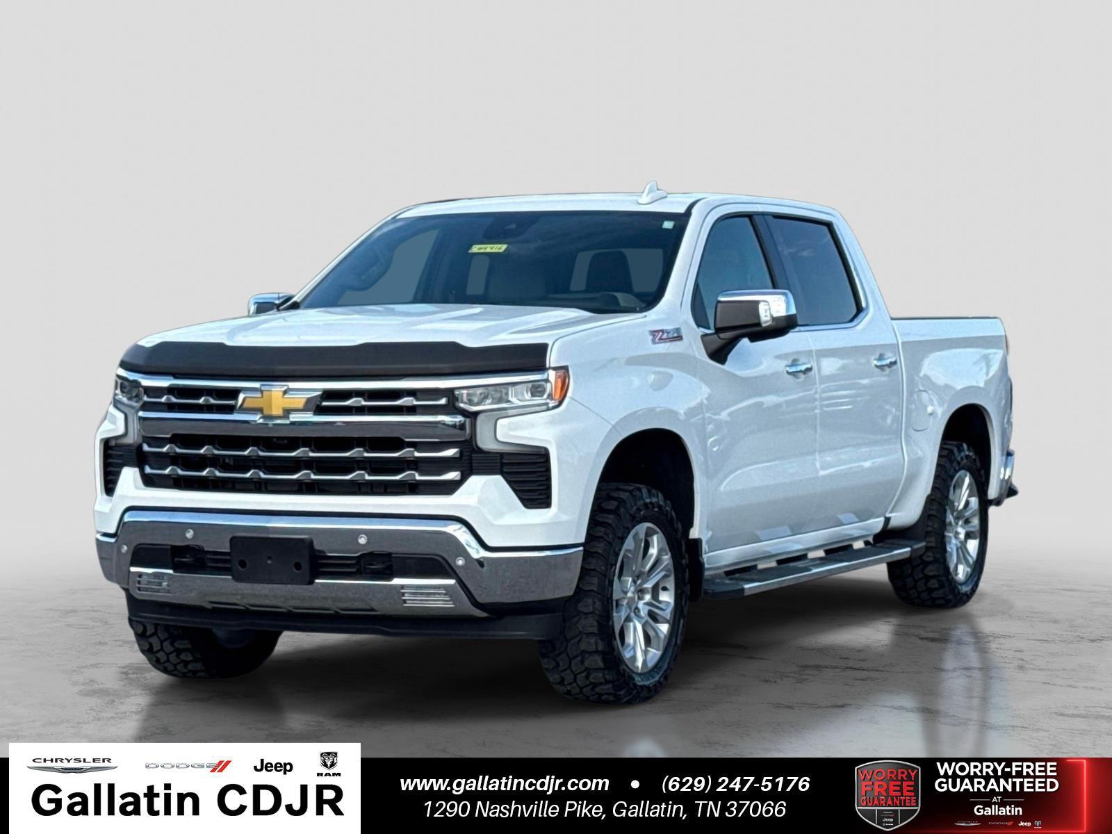 Summit White 2026 Chevrolet Silverado 1500 Pickup Truck Four-Wheel Drive Automatic