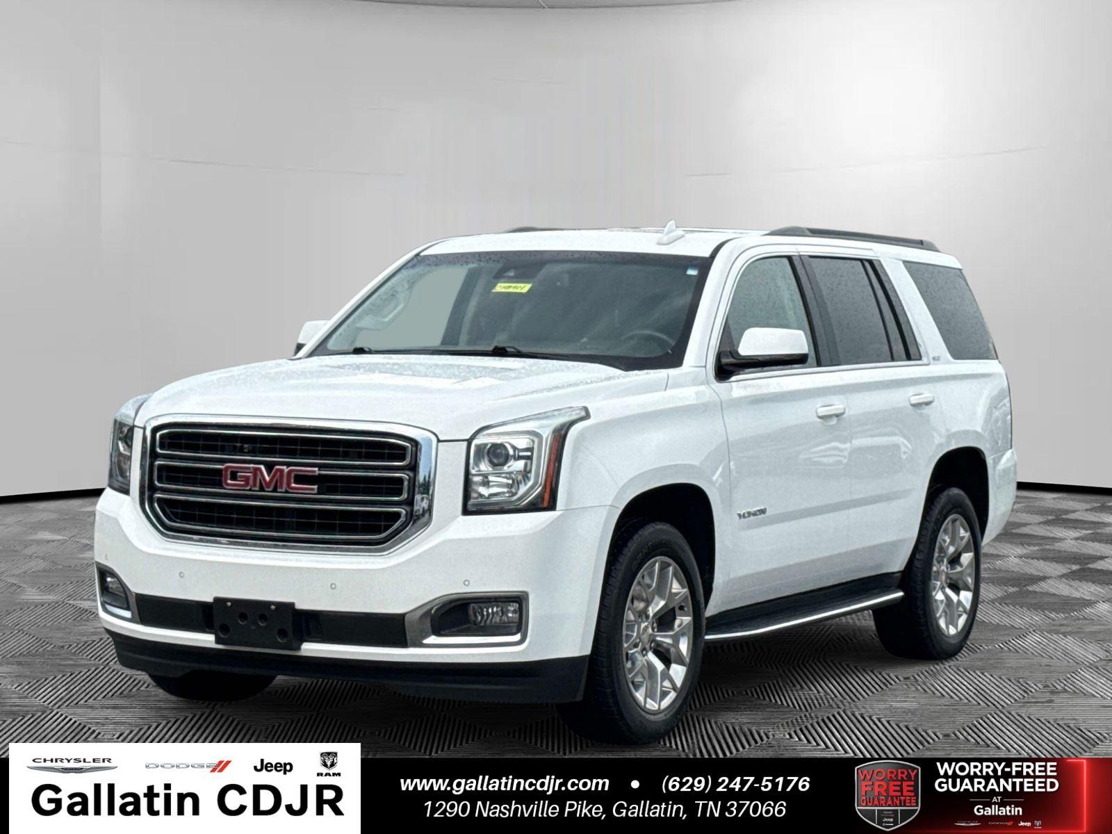 Summit White 2018 GMC Yukon SUV / Crossover Four-Wheel Drive 6-Speed Automatic