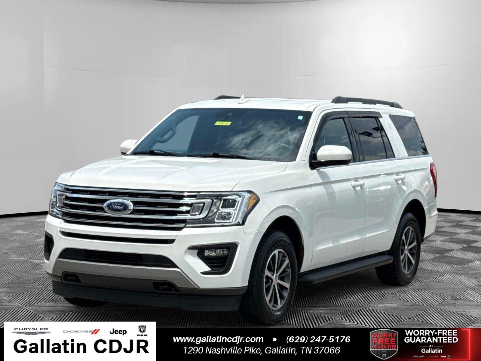 Star White Metallic Tri-Coat 2020 Ford Expedition SUV / Crossover Four-Wheel Drive Automatic