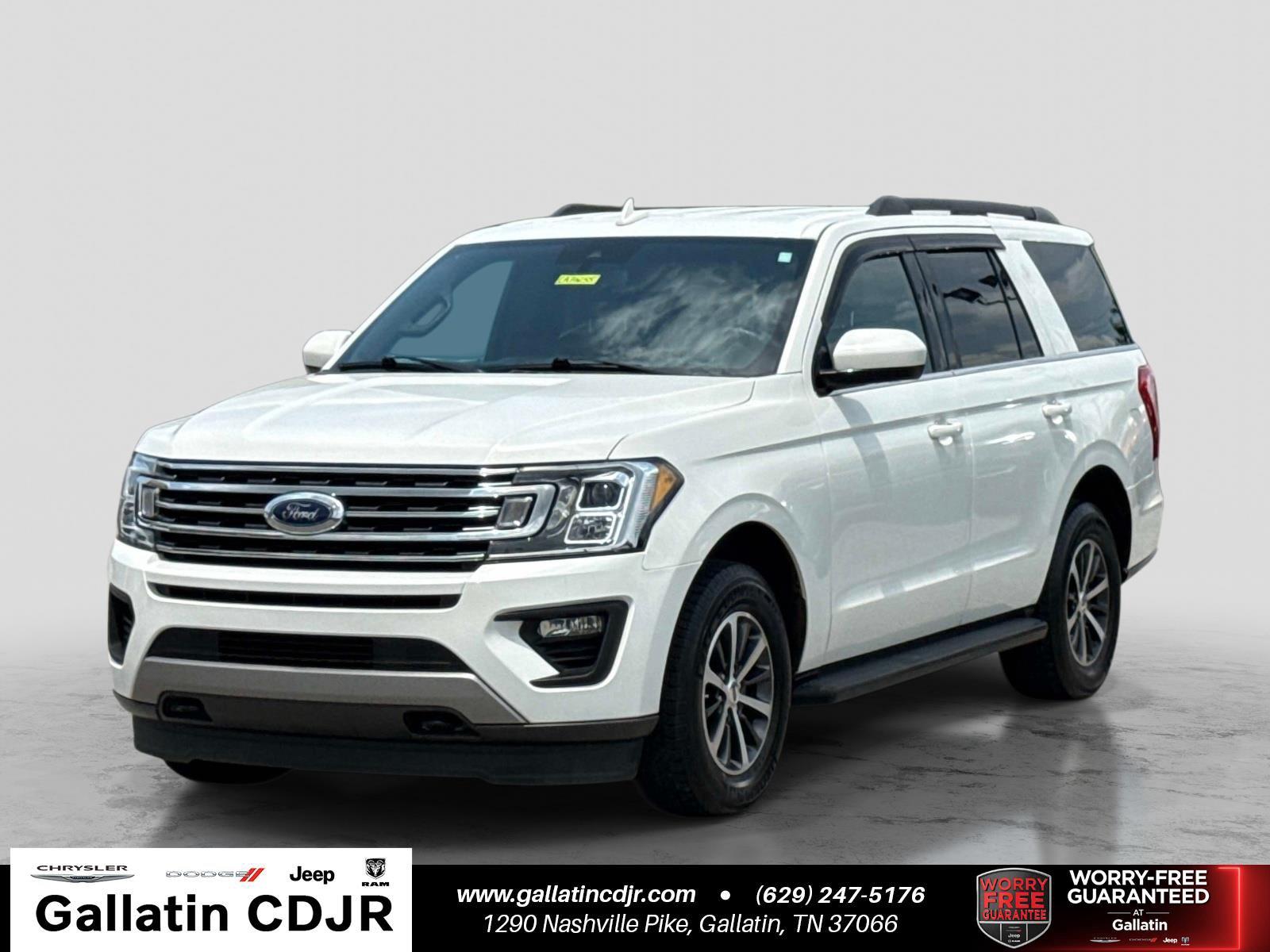 Star White Metallic Tri-Coat 2020 Ford Expedition SUV / Crossover Four-Wheel Drive Automatic