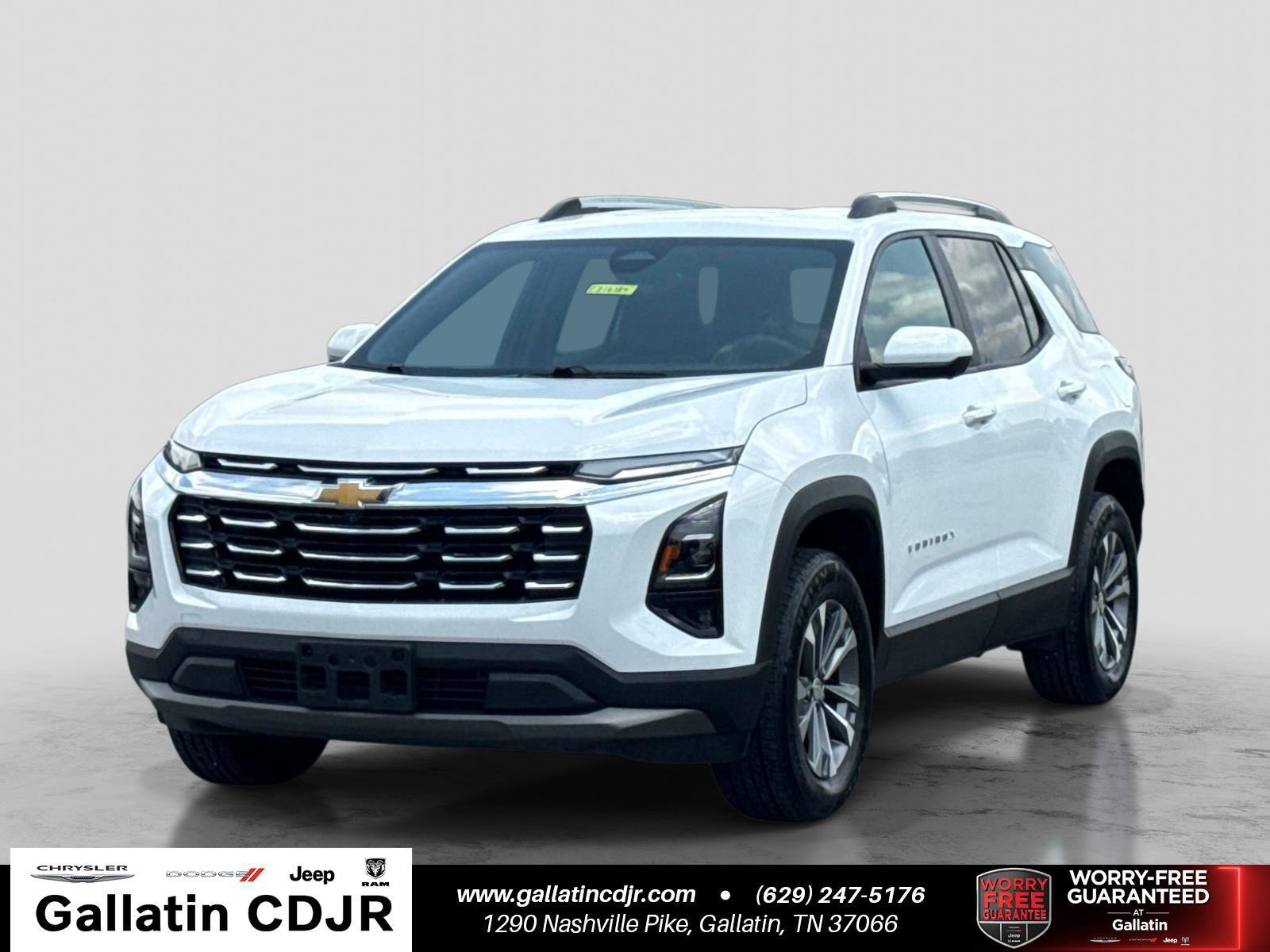 Summit White 2025 Chevrolet Equinox SUV / Crossover Front-Wheel Drive Continuously Variable Transmission