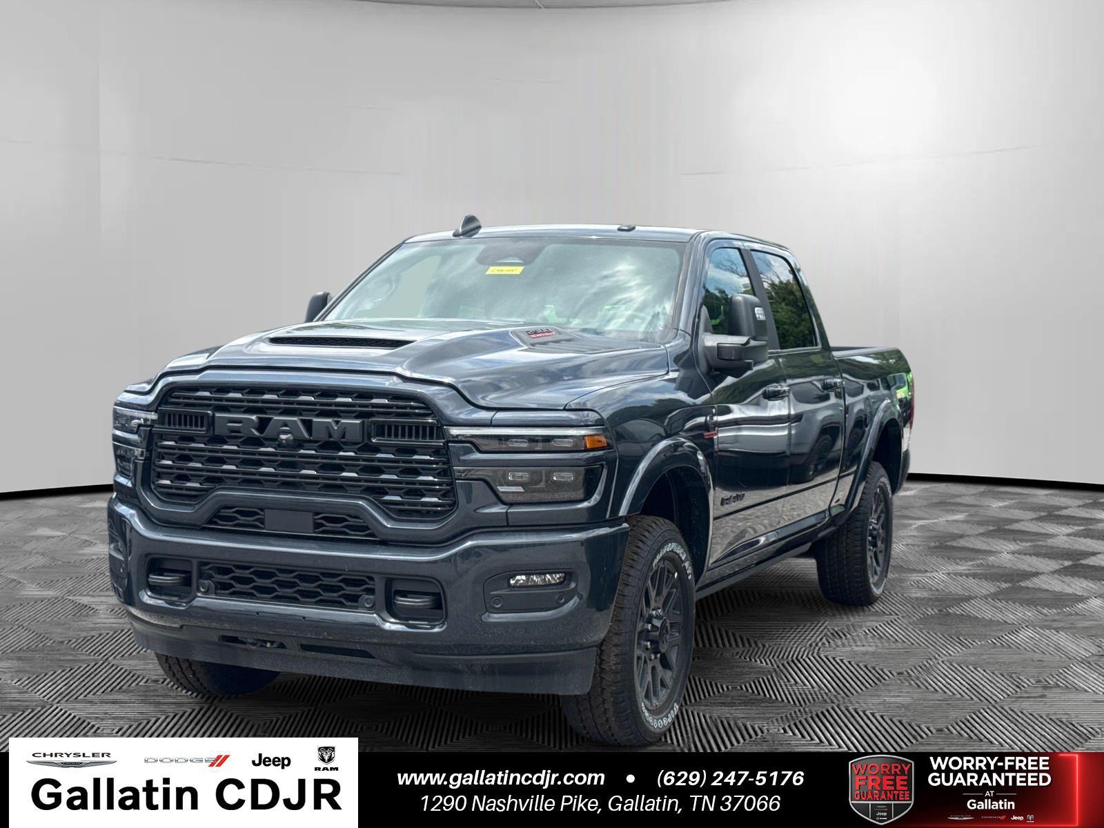 Forged Blue Metallic 2026 RAM 2500 Pickup Truck Four-Wheel Drive 8-Speed Automatic