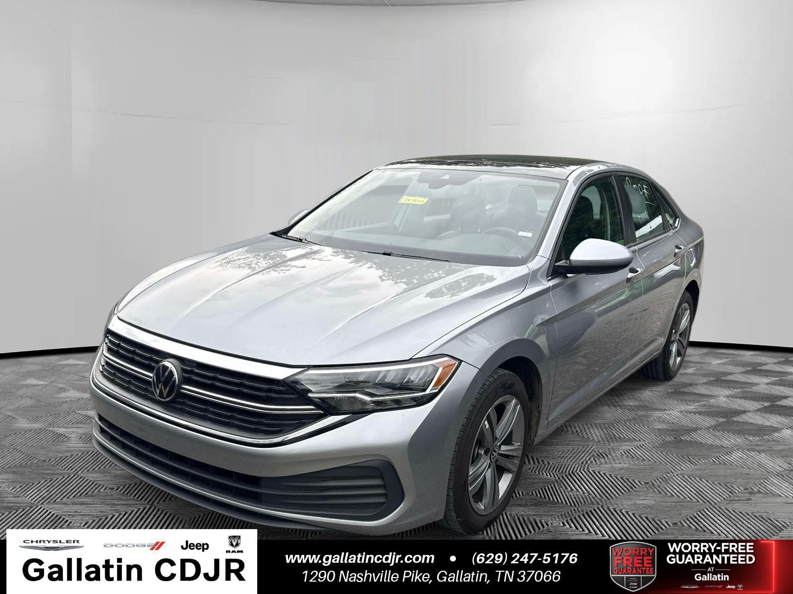 Pyrite Silver Metallic 2024 Volkswagen Jetta Sedan Front-Wheel Drive Automatic