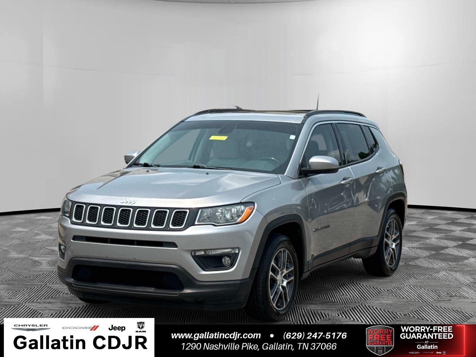 Billet Silver Metallic Clearcoat 2019 Jeep Compass SUV / Crossover Front-Wheel Drive 6-Speed Automatic