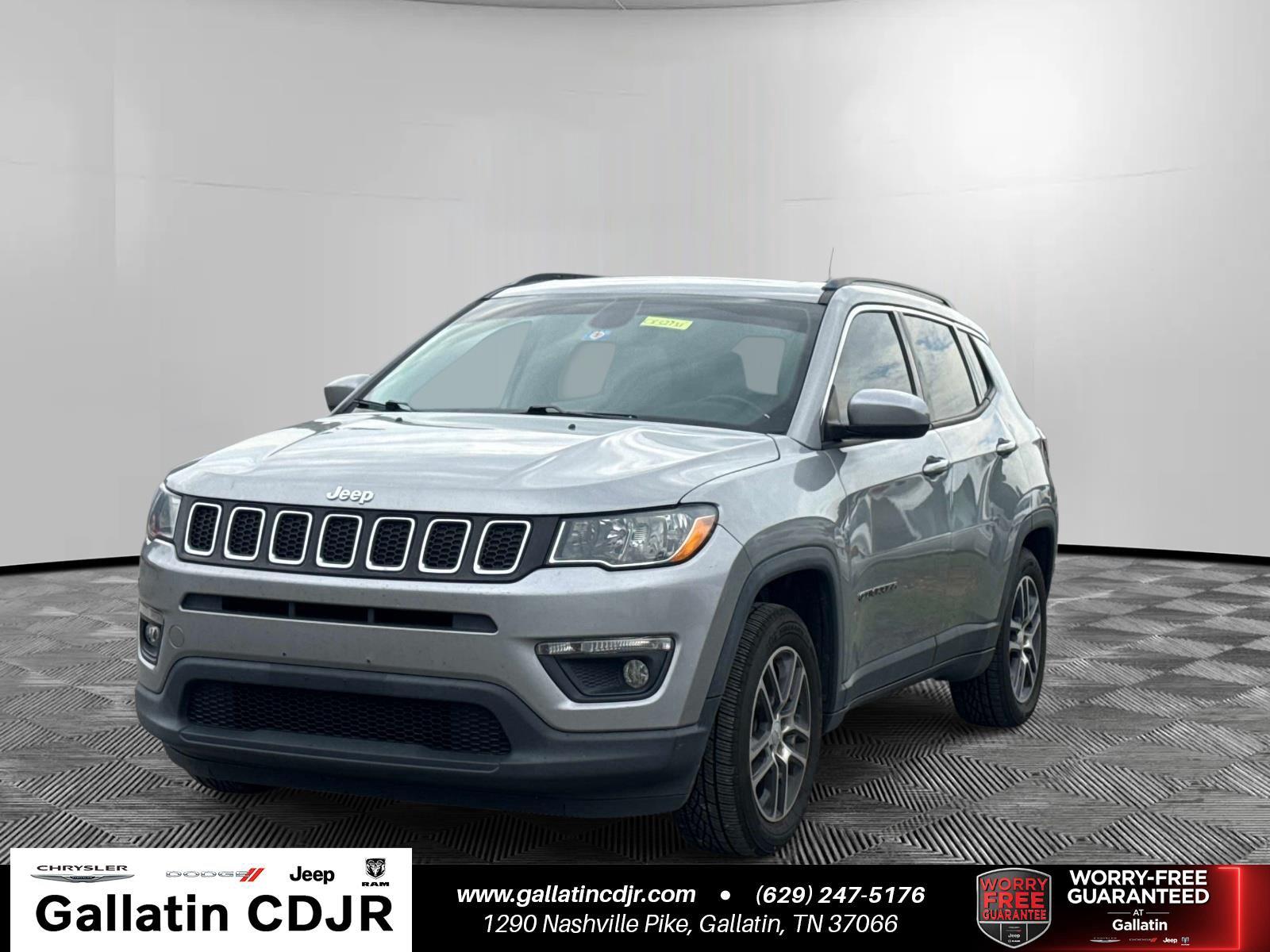 Billet Silver Metallic Clearcoat 2019 Jeep Compass SUV / Crossover Front-Wheel Drive 6-Speed Automatic