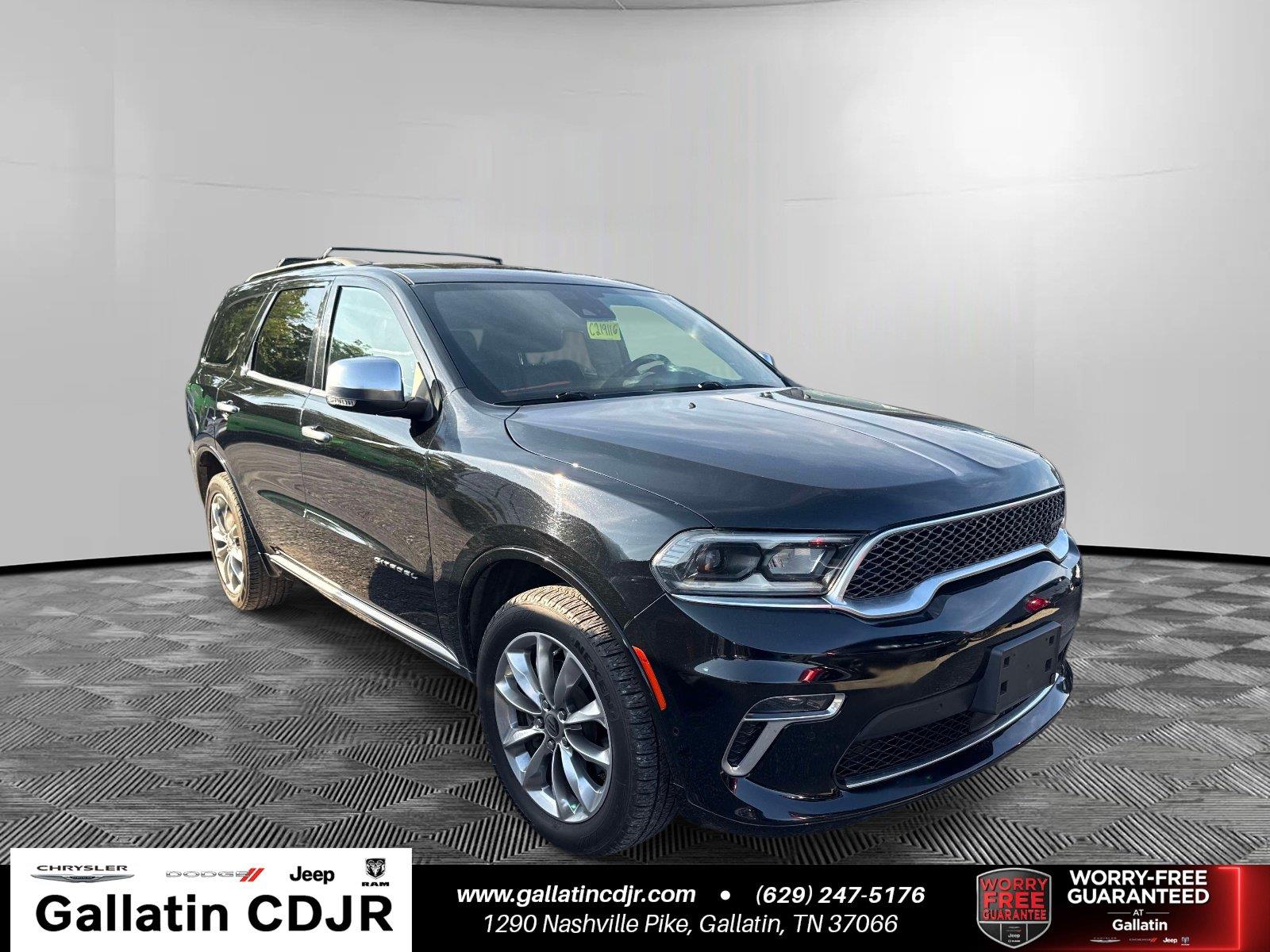 DB BLACK CLEARC 2022 Dodge Durango SUV / Crossover All-Wheel Drive
