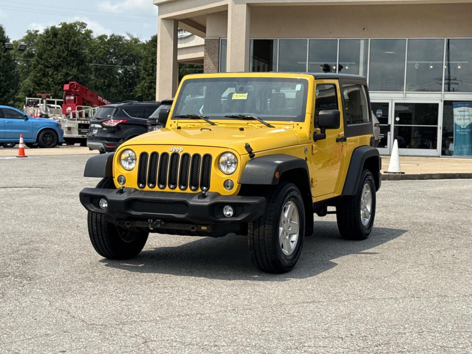 Yellow 2015 Jeep Wrangler SUV / Crossover Four-Wheel Drive 