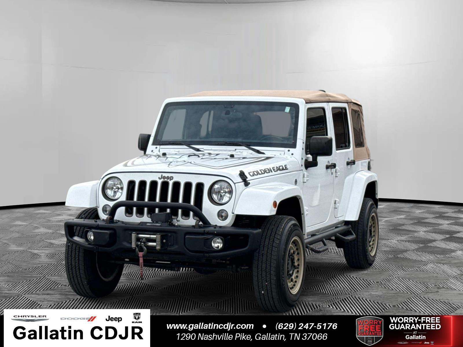 Bright White Clearcoat 2018 Jeep Wrangler SUV / Crossover Four-Wheel Drive 6-Speed Manual