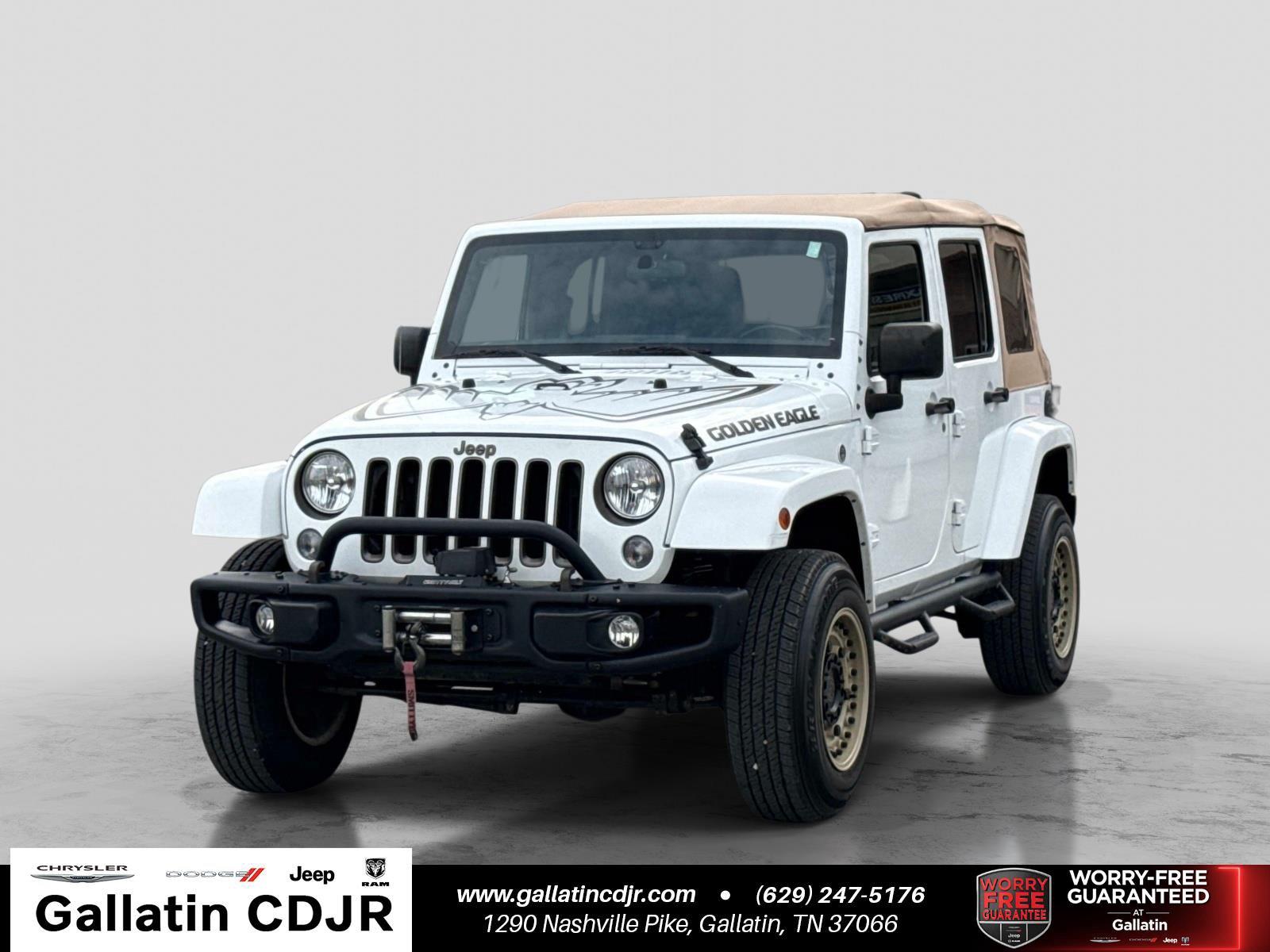 Bright White Clearcoat 2018 Jeep Wrangler SUV / Crossover Four-Wheel Drive 6-Speed Manual