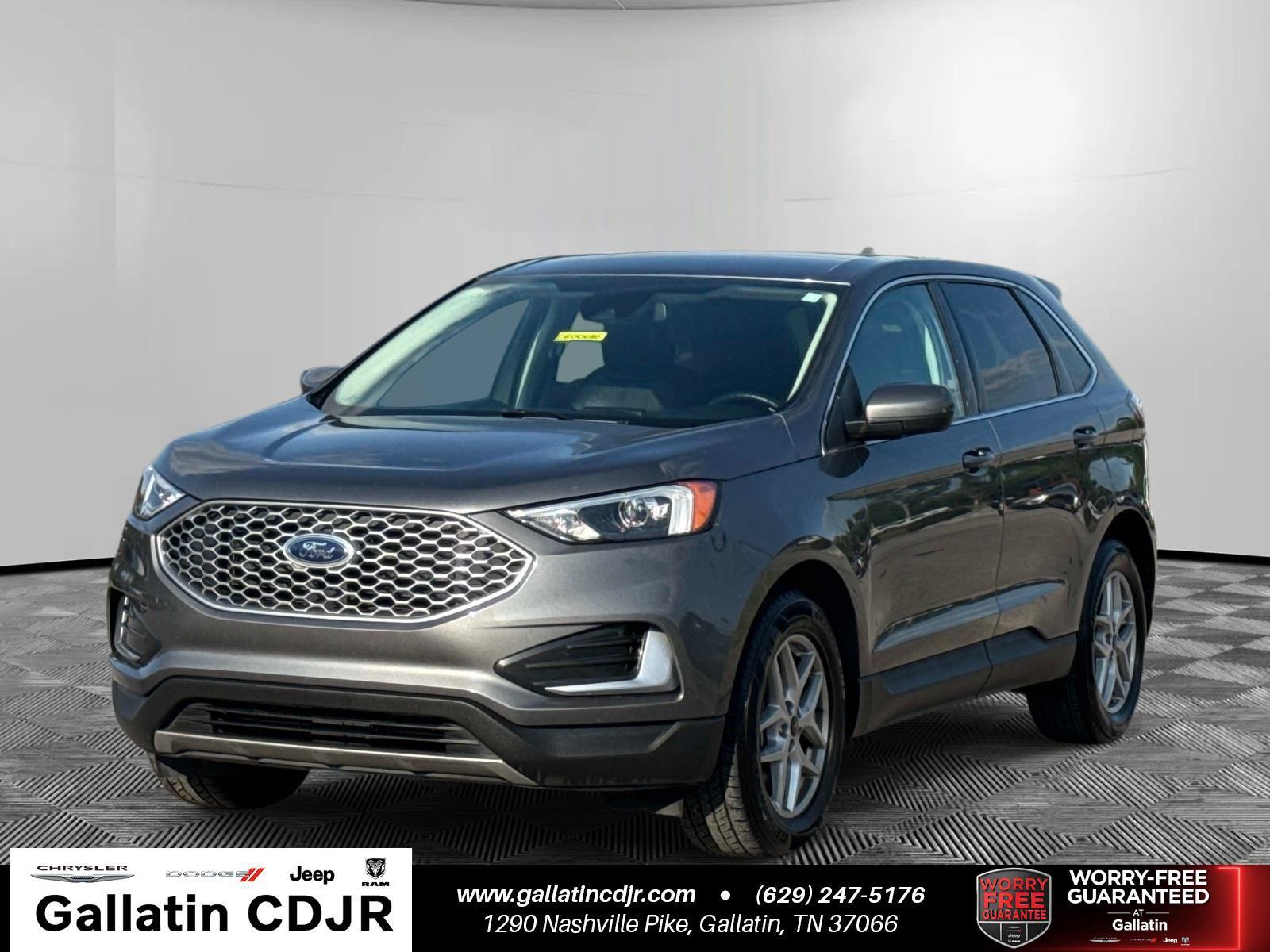 Carbonized Gray Metallic 2024 Ford Edge SUV / Crossover All-Wheel Drive 8-Speed Automatic