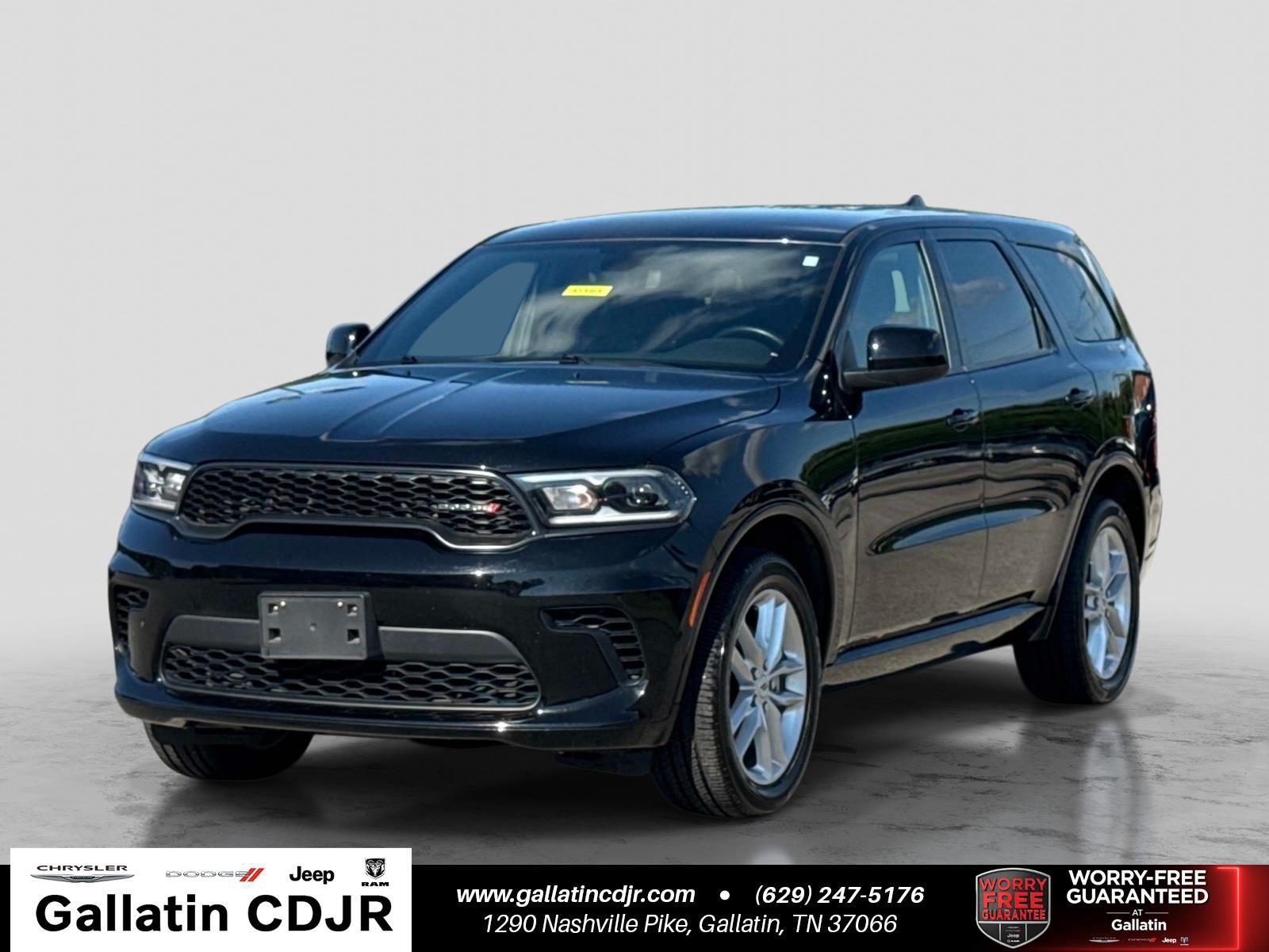 DB Black Clearcoat 2025 Dodge Durango SUV / Crossover All-Wheel Drive 8-Speed Automatic