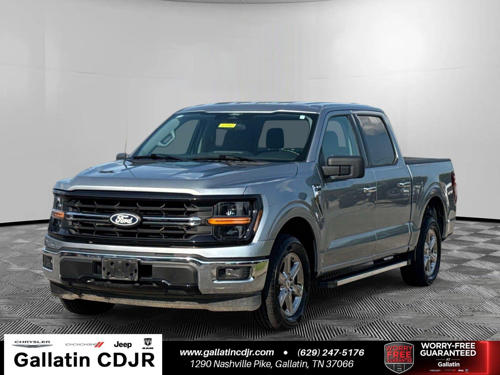 Iconic Silver Metallic 2025 Ford F-150 Pickup Truck 4X2 Automatic