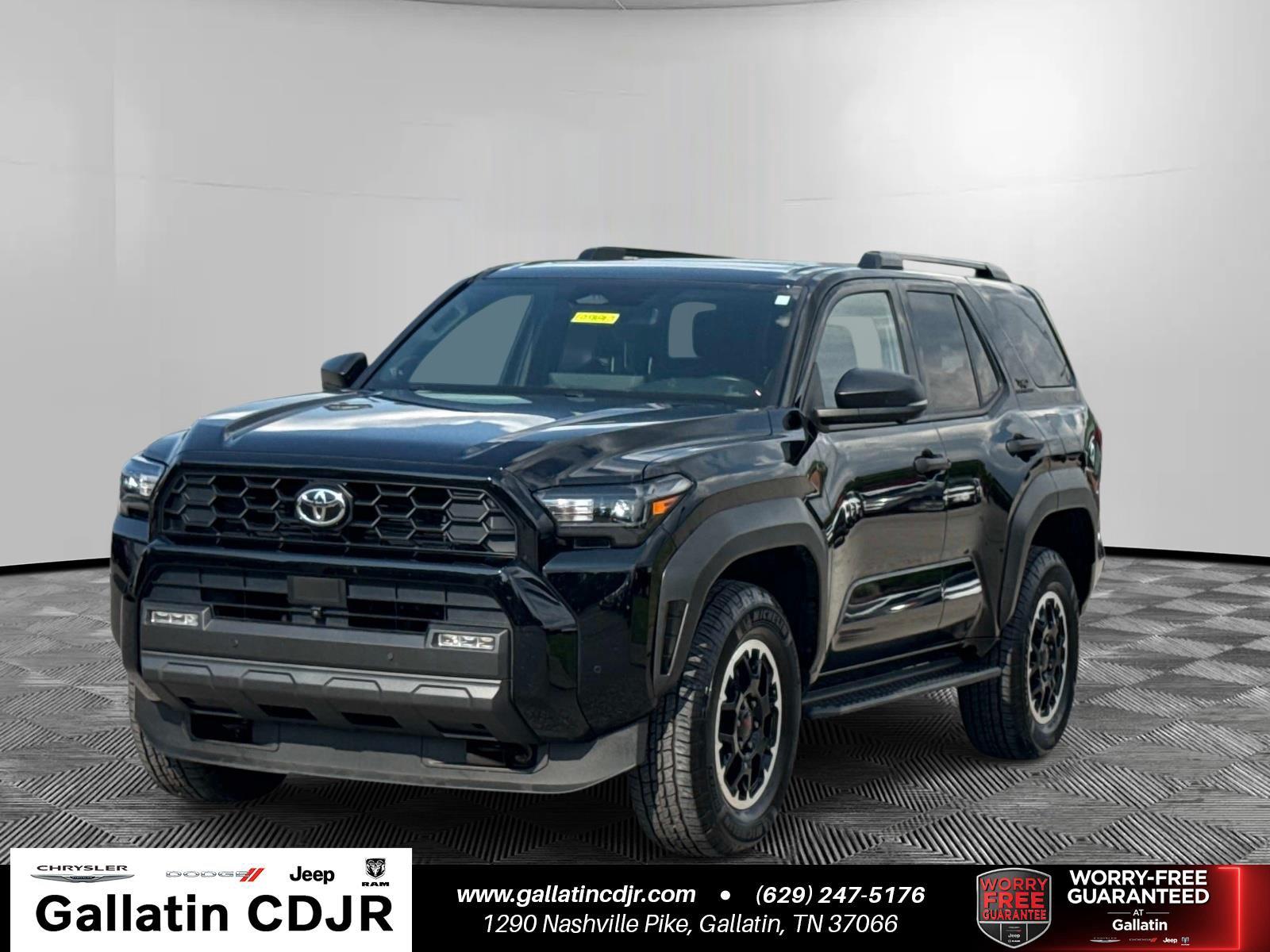 Black 2025 Toyota 4Runner SUV / Crossover Four-Wheel Drive Automatic