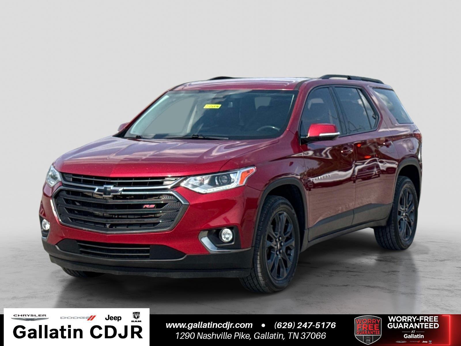 Cajun Red Tintcoat 2020 Chevrolet Traverse SUV / Crossover Front-Wheel Drive 9-Speed Automatic