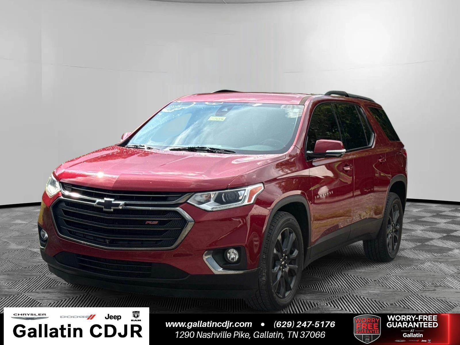 Cajun Red Tintcoat 2020 Chevrolet Traverse SUV / Crossover Front-Wheel Drive 9-Speed Automatic