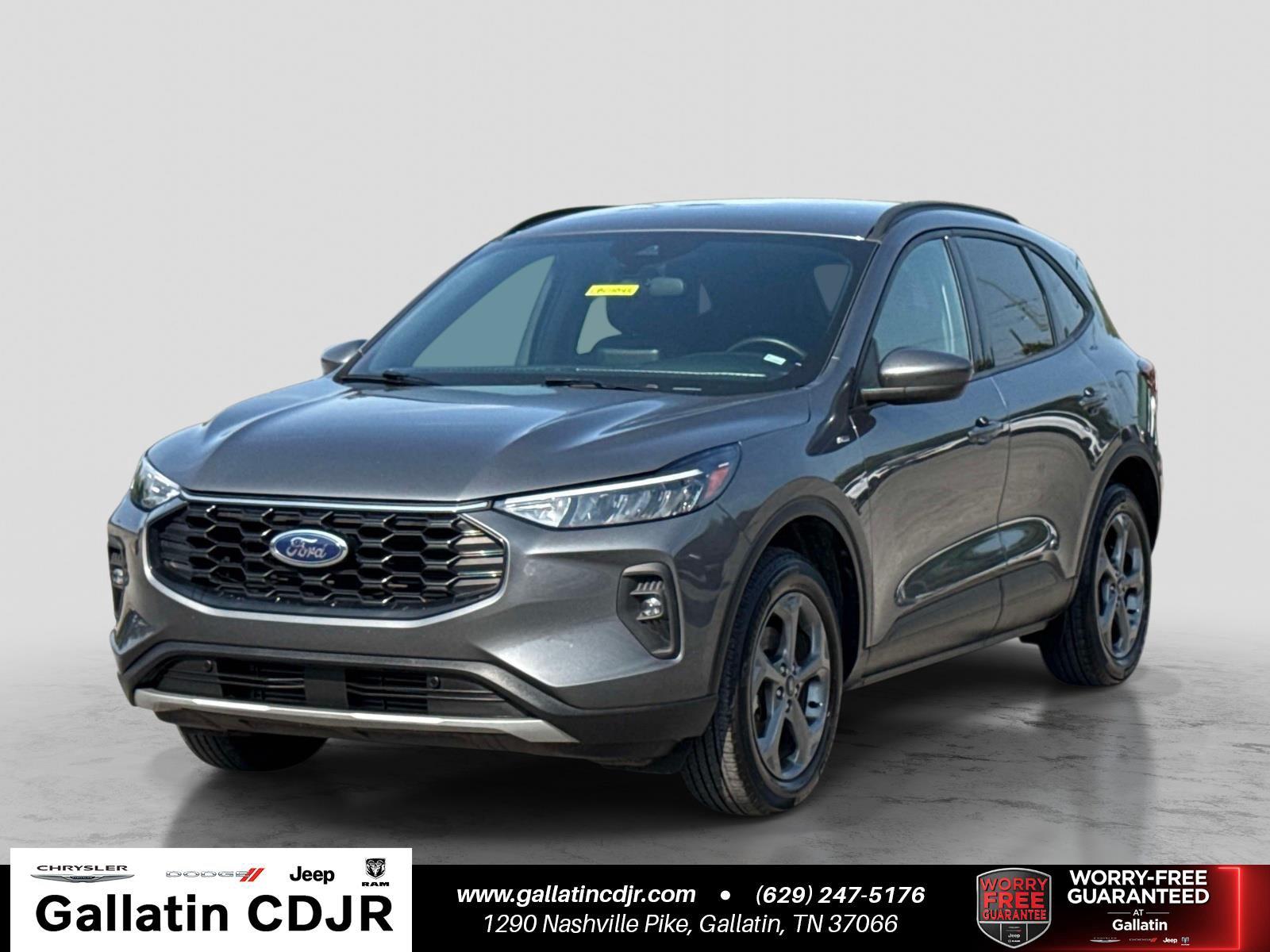 Carbonized Gray Metallic 2025 Ford Escape SUV / Crossover All-Wheel Drive Continuously Variable Transmission