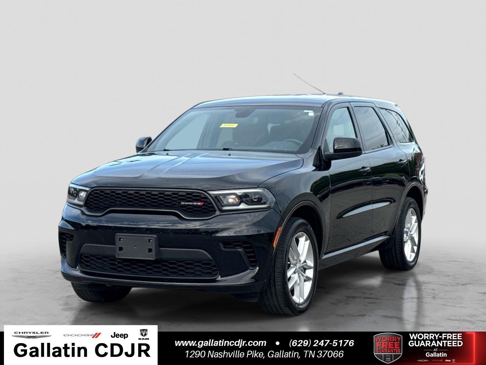 DB Black Clearcoat 2025 Dodge Durango SUV / Crossover All-Wheel Drive 8-Speed Automatic