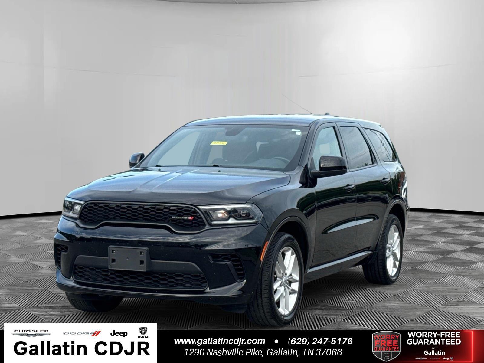 DB Black Clearcoat 2025 Dodge Durango SUV / Crossover All-Wheel Drive 8-Speed Automatic