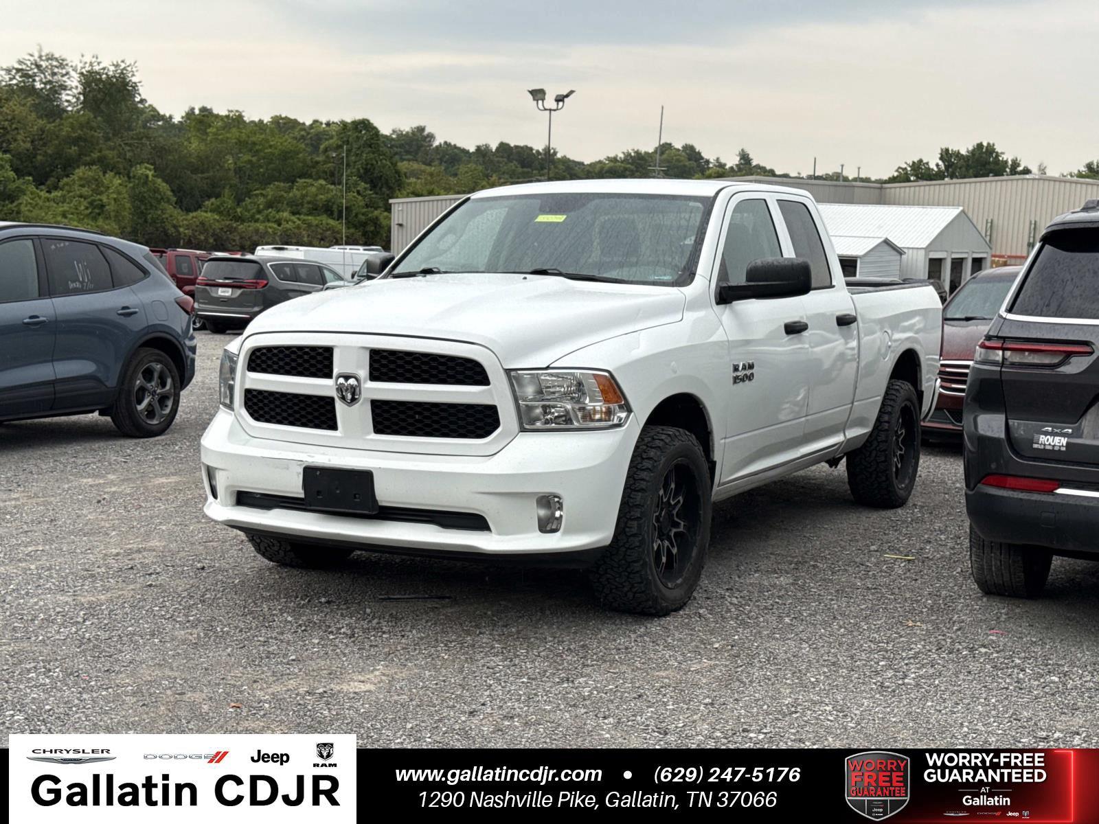 White 2016 RAM 1500 Pickup Truck