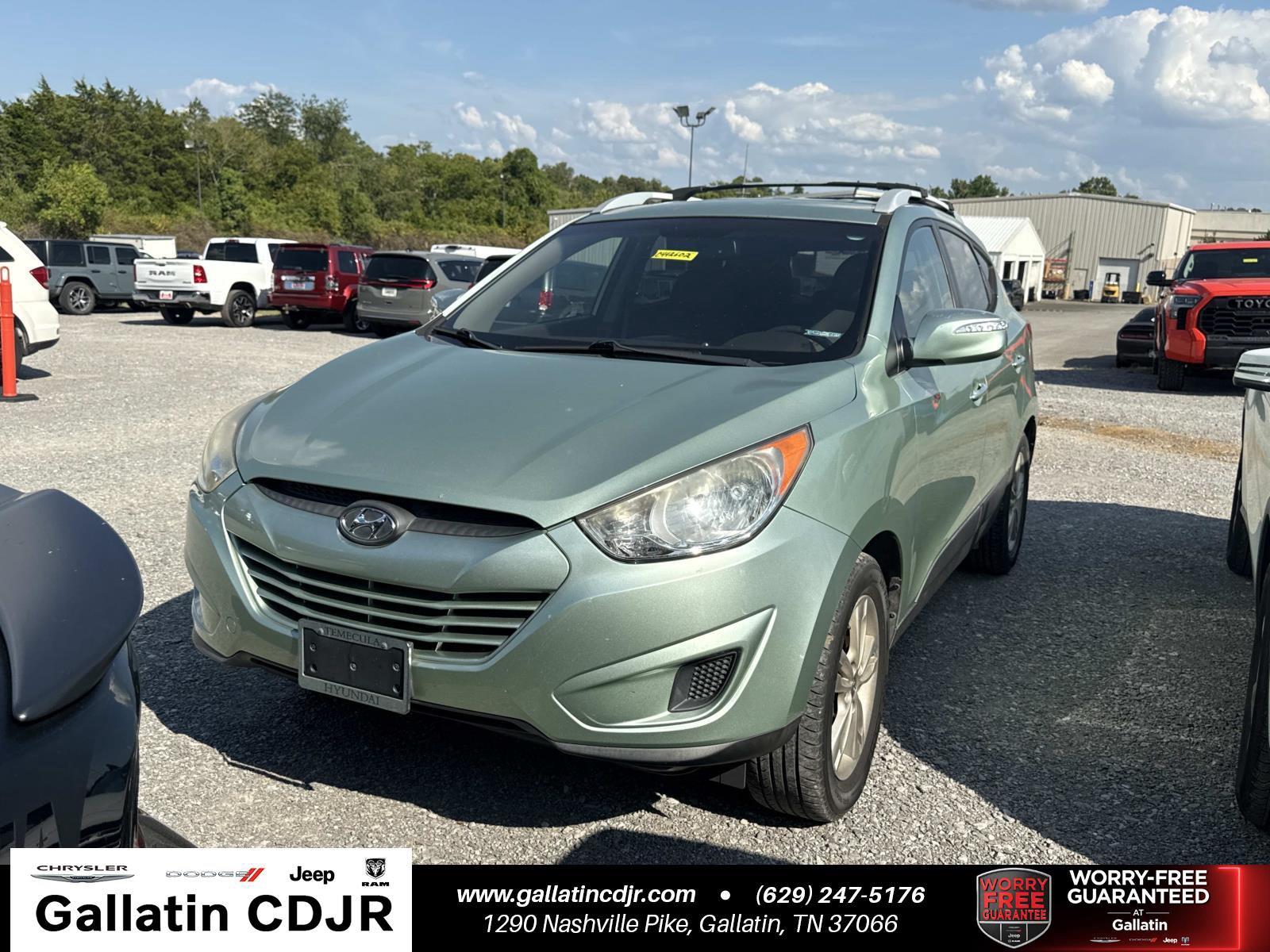 Kiwi Green 2012 Hyundai Tucson SUV / Crossover Front-Wheel Drive Automatic