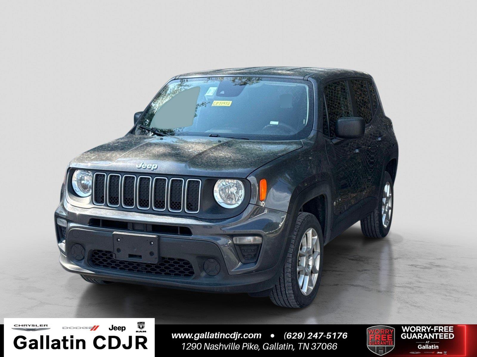 2023 Jeep Renegade Gris (Graphite Gray) SUV/Crossover Todo terreno 9 velocidades Automática