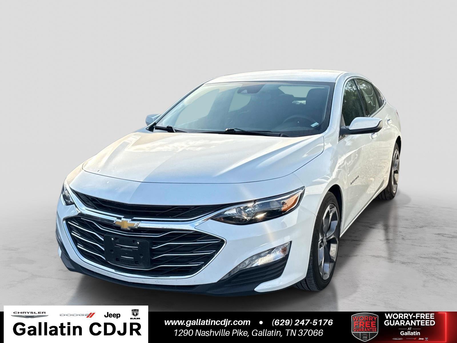 Summit White 2024 Chevrolet Malibu Sedan Front-Wheel Drive Continuously Variable Transmission