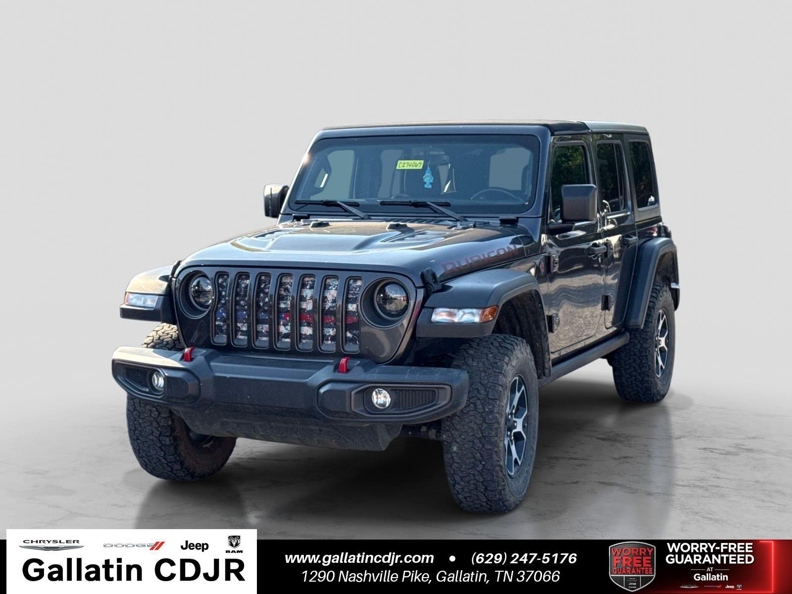 Gray (Granite Crystal Metallic Clearcoat) 2022 Jeep Wrangler SUV / Crossover Four-Wheel Drive 8-Speed Automatic