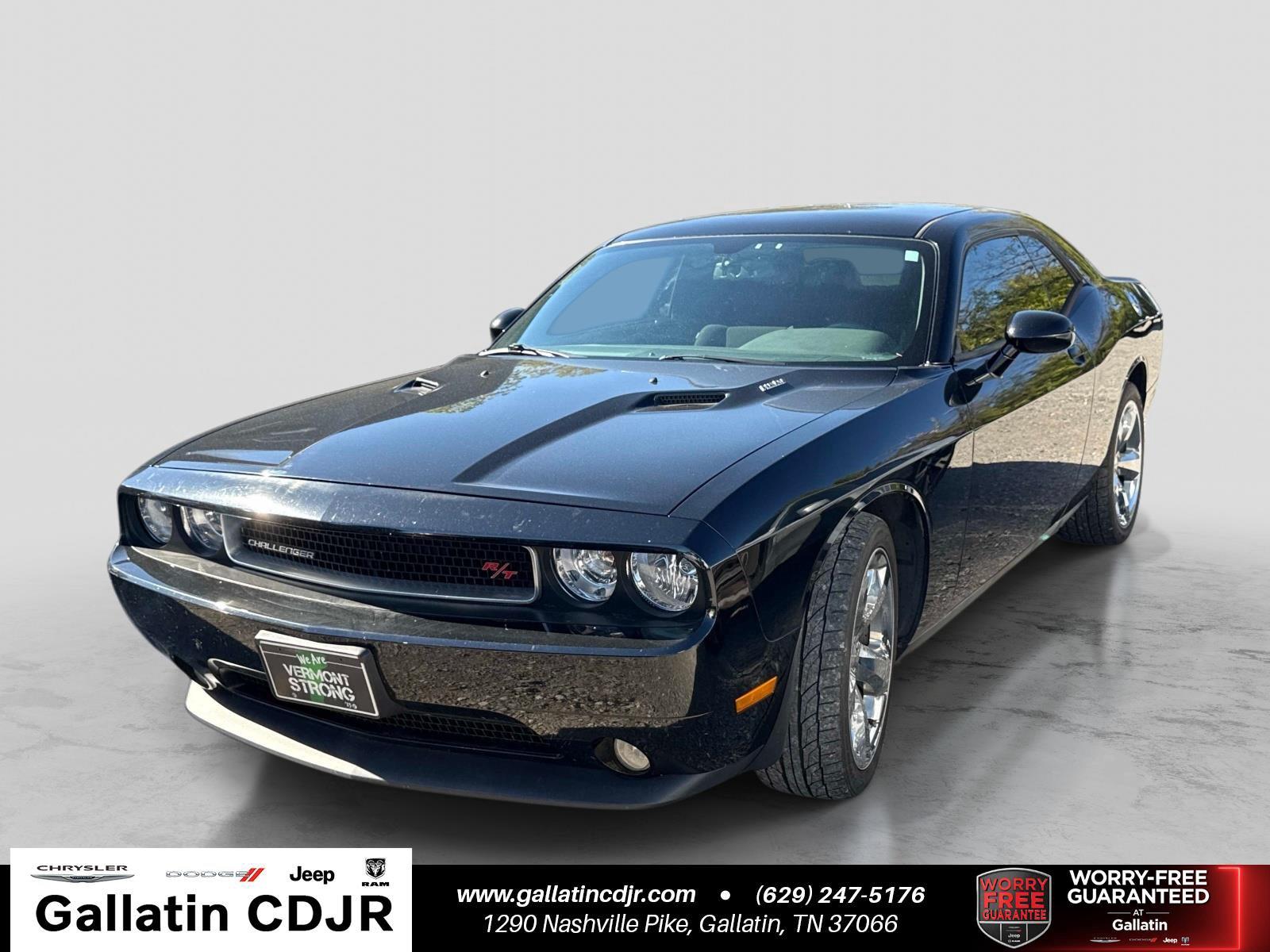 Black Clearcoat 2013 Dodge Challenger Coupe Rear-Wheel Drive 5-Speed Automatic