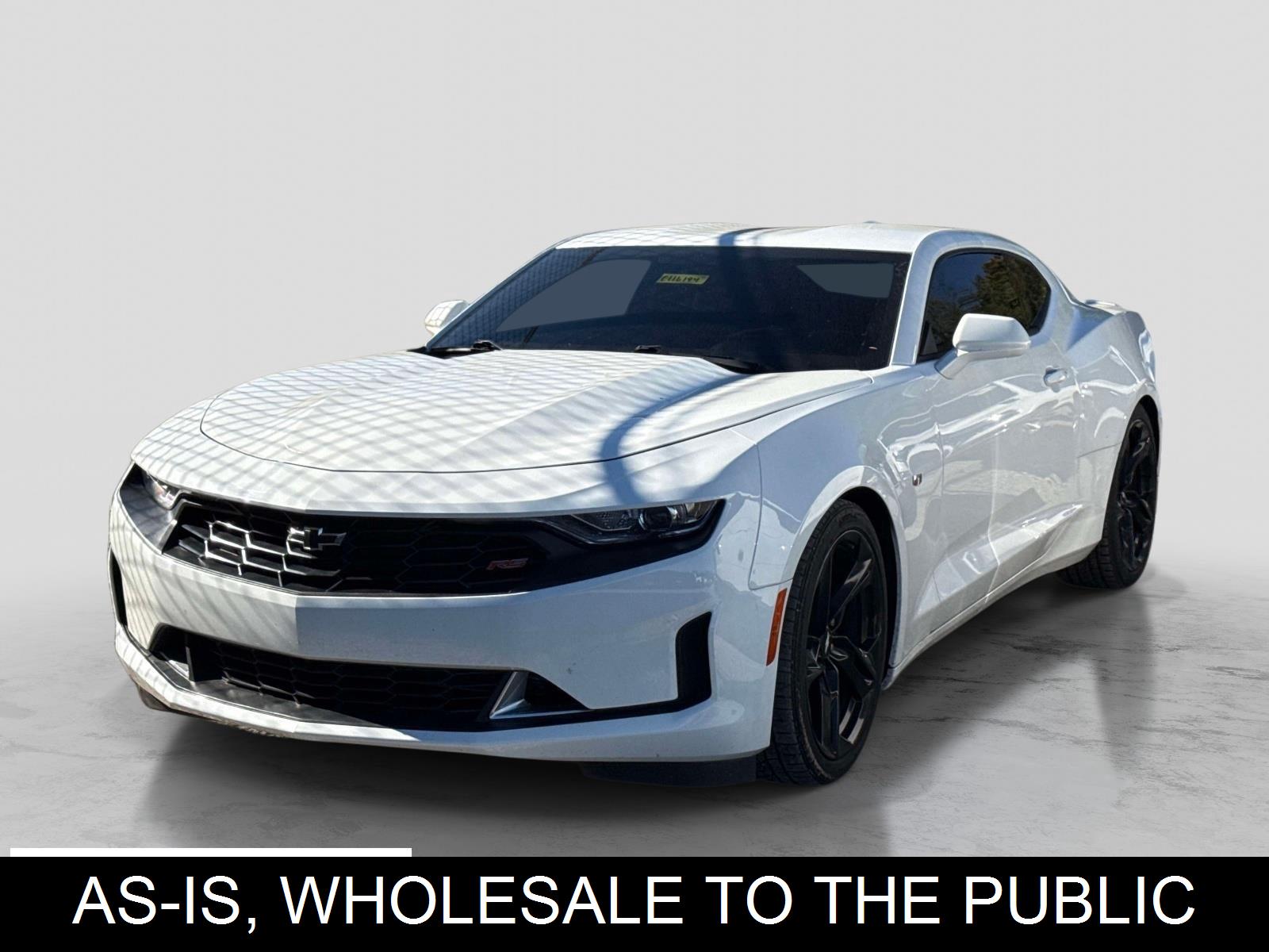 Summit White 2019 Chevrolet Camaro Coupe Rear-Wheel Drive 8-Speed Automatic