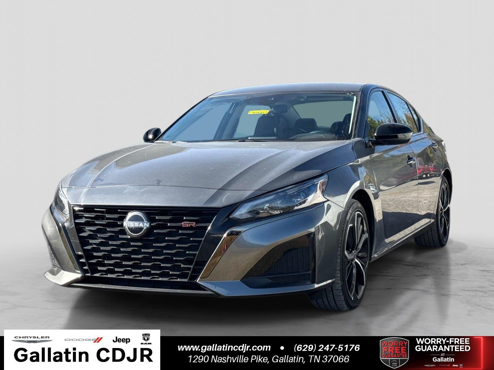 Gray (Gun Metallic) 2025 Nissan Altima Sedan Front-Wheel Drive Continuously Variable Transmission