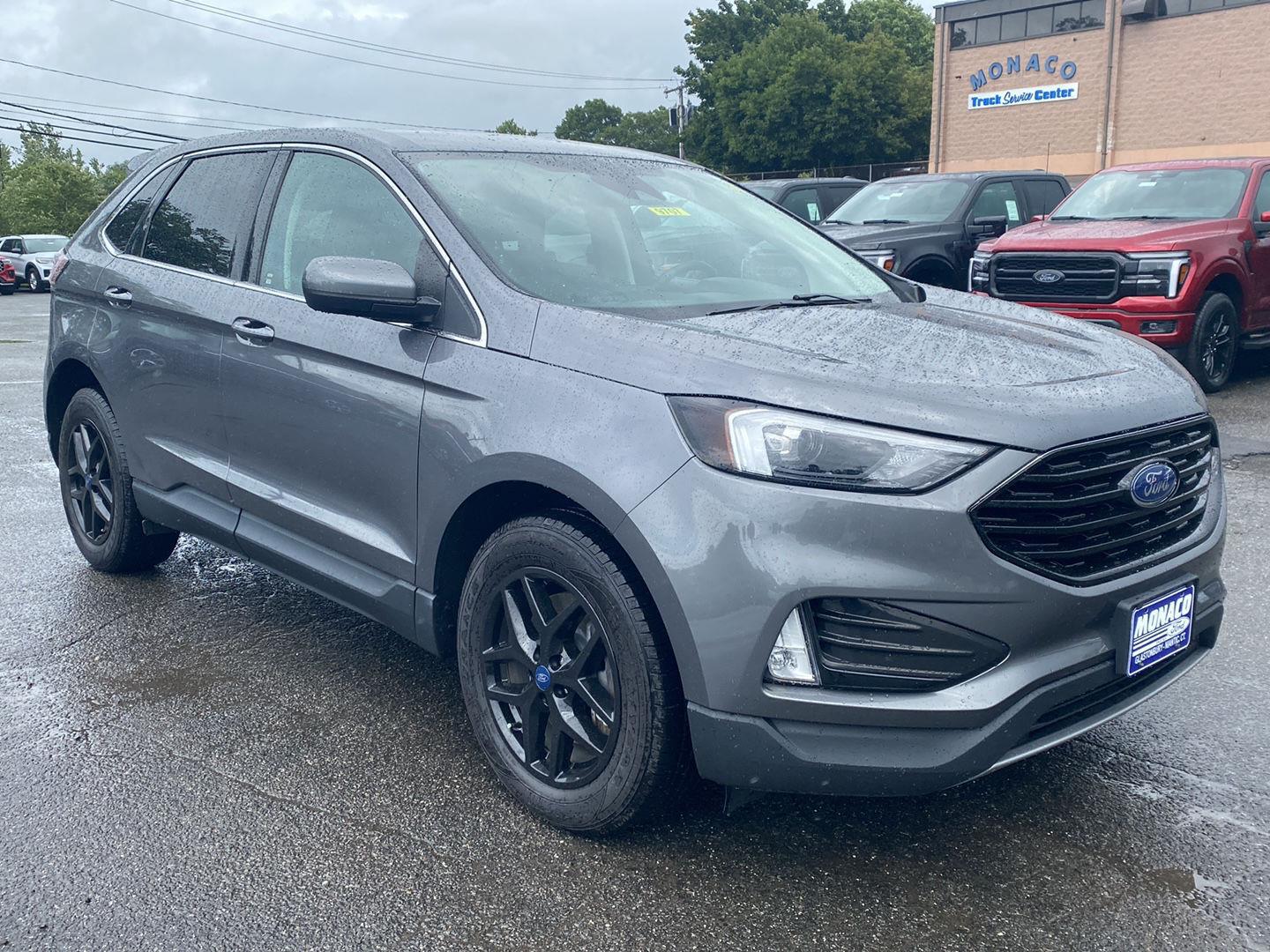 Carbonized Gray 2022 Ford Edge SUV / Crossover All-Wheel Drive 8-Speed Automatic