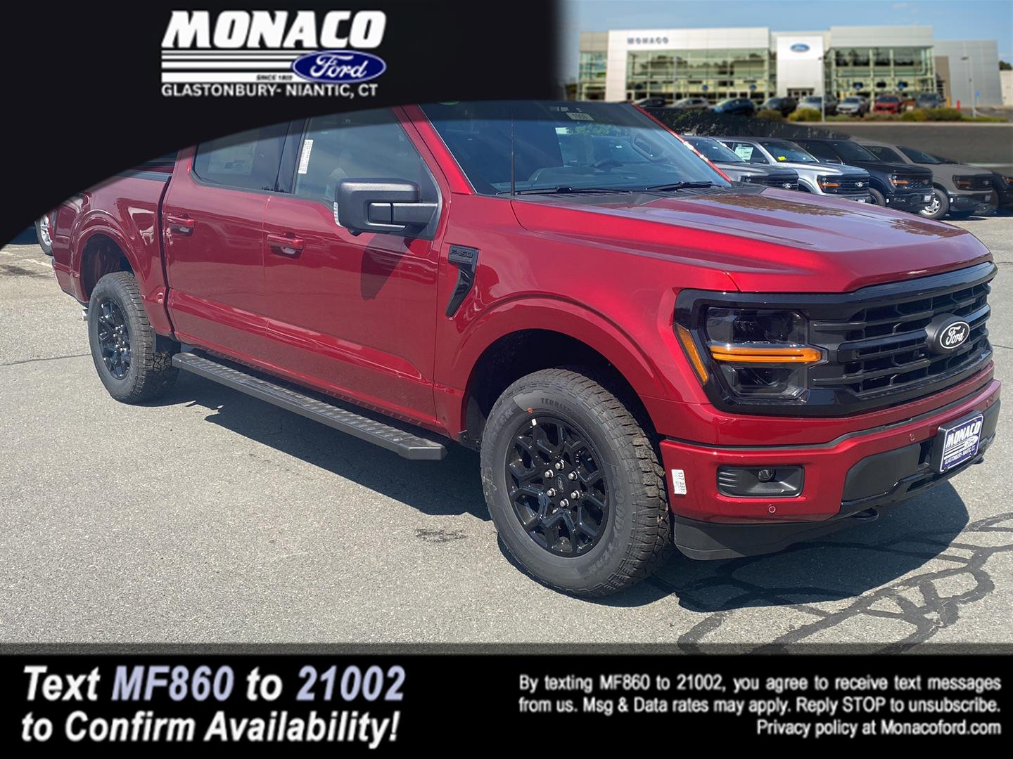 Ruby Red Metallic Tinted Clearcoat 2026 Ford F-150 Pickup Truck Four-Wheel Drive Automatic