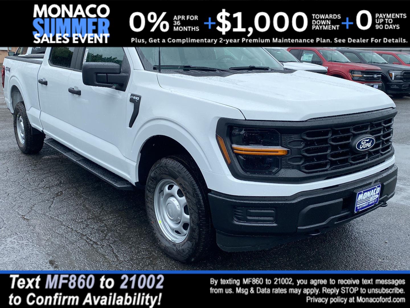 Oxford White 2026 Ford F-150 Pickup Truck Four-Wheel Drive Automatic