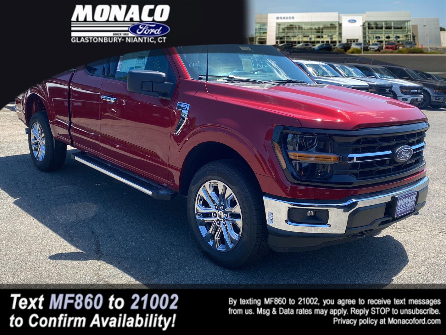 Ruby Red Metallic Tinted Clearcoat 2026 Ford F-150 Pickup Truck Four-Wheel Drive Automatic