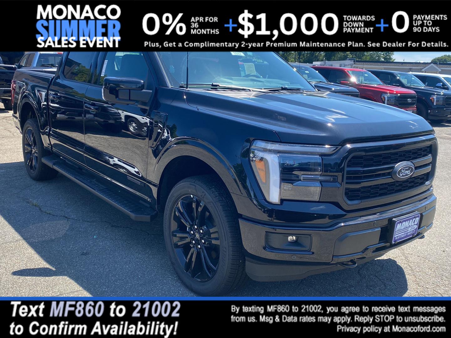 Agate Black 2026 Ford F-150 Pickup Truck Four-Wheel Drive Automatic